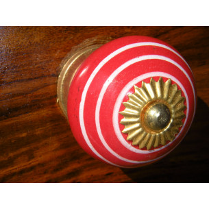 Boutons en porcelaine trait...