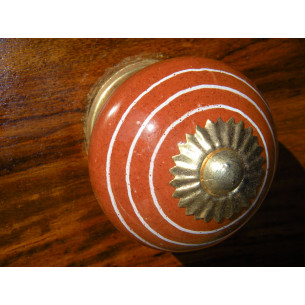 Porcelain knobs line...
