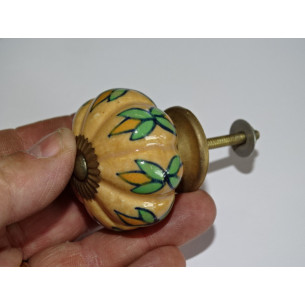 pumpkin buttons Chamois foliage