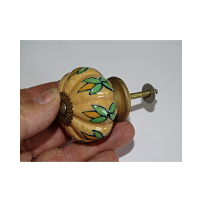 pumpkin buttons Chamois foliage