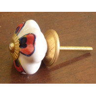 Boutons citrouille coquelicot