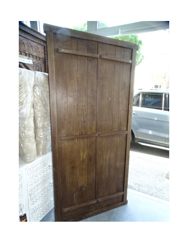 Portes de placard turquoise avec arche en 93 X 195 cm