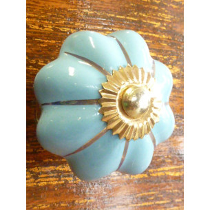 Porcelain knobs blue sky...