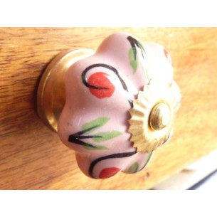 pumpkin knobs rose point red