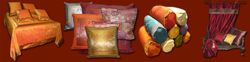 Textiles d'intérieurs indiens, meubles indiens, meuble indien.
