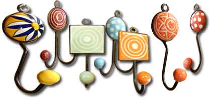 Mini Ceramic Hooks