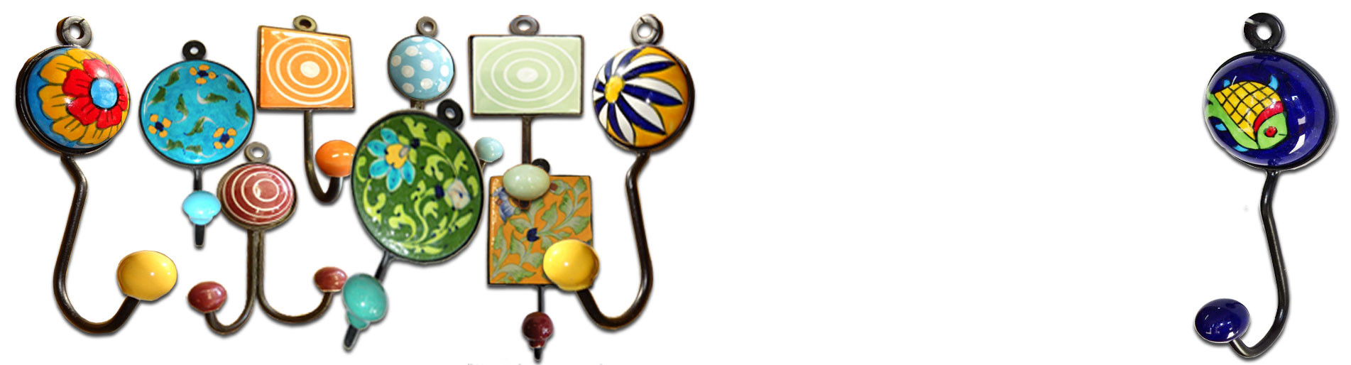 mini pateres en ceramique